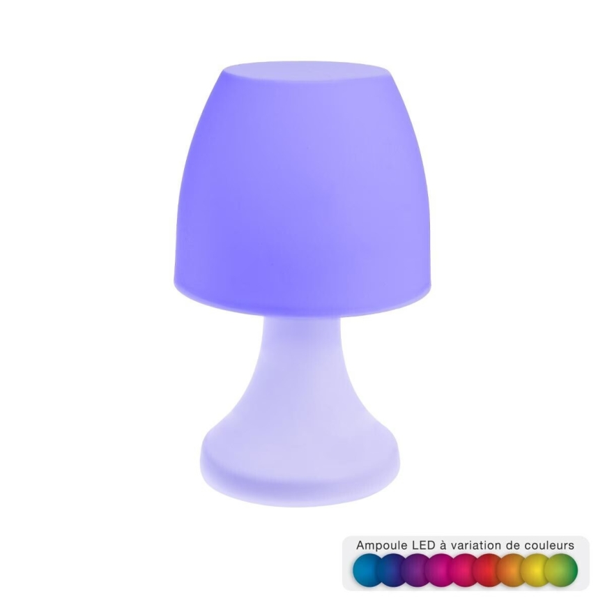 Atmosphera - LED RGB Επιτραπέζια λάμπα εξωτερικού χώρου DOKK LED/3xAAA 19,5 cm IP44