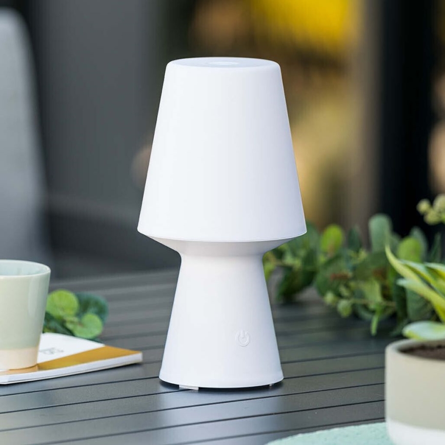 Atmosphera - LED εξωτερικό επιτραπέζιο φωτιστικό με αφής και ρύθμιση φωτεινότητας WIZA LED/5V 2400 mAh 23 εκ. IP44