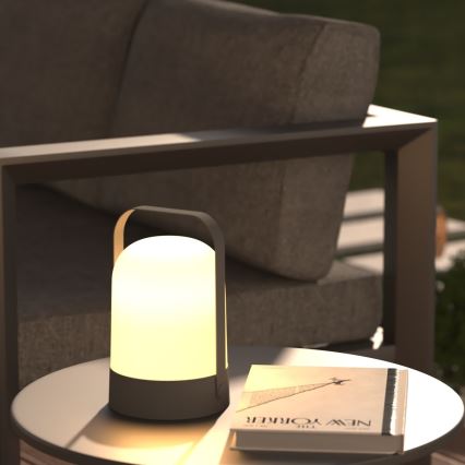 Atmosphera - LED Εξωτερικού χώρου φορητό Επιτραπέζιο φωτιστικό JERTA LED/2xAA IP44