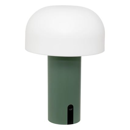 Atmosphera - LED Επαναφορτιζόμενο Εξωτερικού χώρου αφής Επιτραπέζιο φωτιστικό JANY LED/3,7V 22 cm 2200 mAh IP44 πράσινο