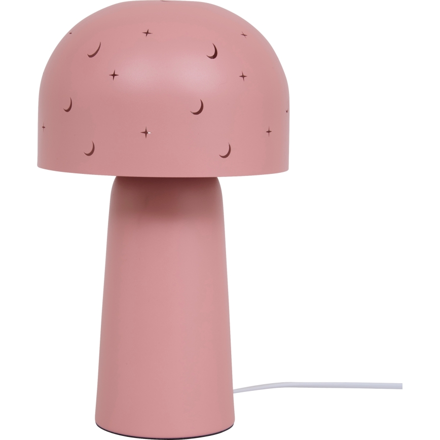 Atmosphera - Παιδικό επιτραπέζιο φωτιστικό STARRY MUSHROOM 1xE14/25W/230V ροζ