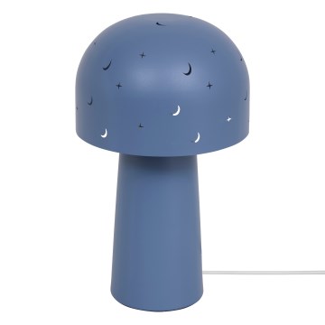 Atmosphera - Παιδικό επιτραπέζιο φωτιστικό STARRY MUSHROOM 1xE14/25W/230V μπλε