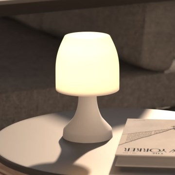 Atmosphera - Επιτραπέζια λάμπα εξωτερικού χώρου LED DOKK LED/3xAAA 19,5 cm IP44