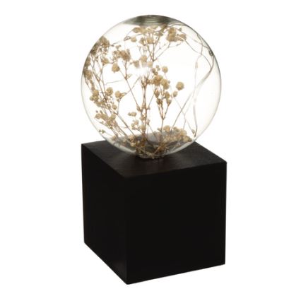 Atmosphera - Επιτραπέζιο φωτιστικό MICRO LED/2xAAA ανθρακί