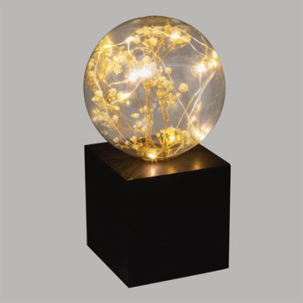 Atmosphera - Επιτραπέζιο φωτιστικό MICRO LED/2xAAA ανθρακί