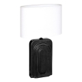 Atmosphera - Επιτραπέζιο φωτιστικό MONIA 1xE14/60W/230V μαύρο/λευκό