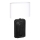 Atmosphera - Επιτραπέζιο φωτιστικό MONIA 1xE14/60W/230V μαύρο/λευκό