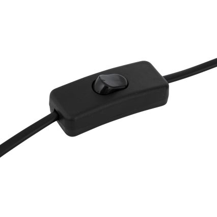 Atmosphera - Επιτραπέζιο φωτιστικό MONIA 1xE14/60W/230V μαύρο/λευκό