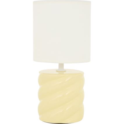 Atmosphera - Επιτραπέζιο φωτιστικό NOLY 1xE14/40W/230V κίτρινο