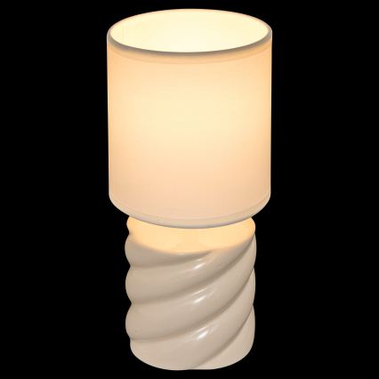 Atmosphera - Επιτραπέζιο φωτιστικό NOLY 1xE14/40W/230V μπεζ