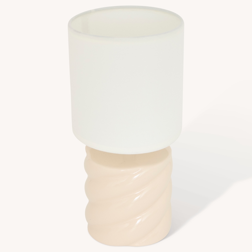 Atmosphera - Επιτραπέζιο φωτιστικό NOLY 1xE14/40W/230V μπεζ