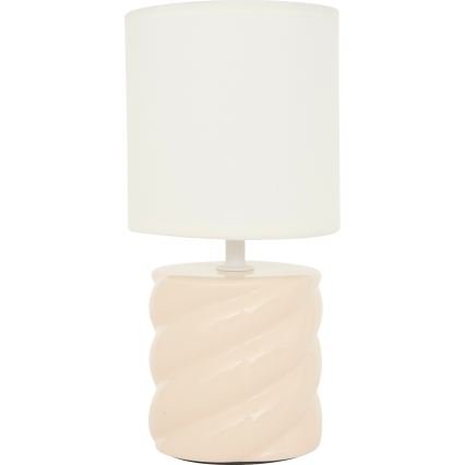 Atmosphera - Επιτραπέζιο φωτιστικό NOLY 1xE14/40W/230V μπεζ