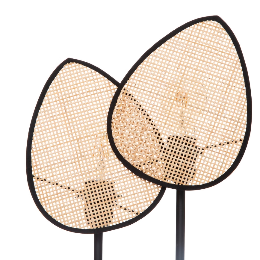 Atmosphera - Επιτραπέζιο φωτιστικό OLME 2xE27/40W/230V ρατάν