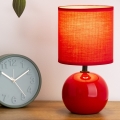 Atmosphera - Επιτραπέζιο φωτιστικό TIMÉO 1xE14/60W/230V κόκκινο