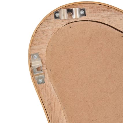 Atmosphera - Επιτοίχιος καθρέφτης MAGGIE 100x70 cm από ρατάν