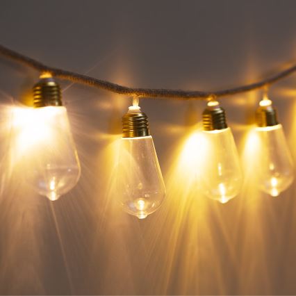 Atmosphera - Διακοσμητική σειρά LED GIRLANDA 10xLED/2xAA 1,65μm ζεστό λευκό