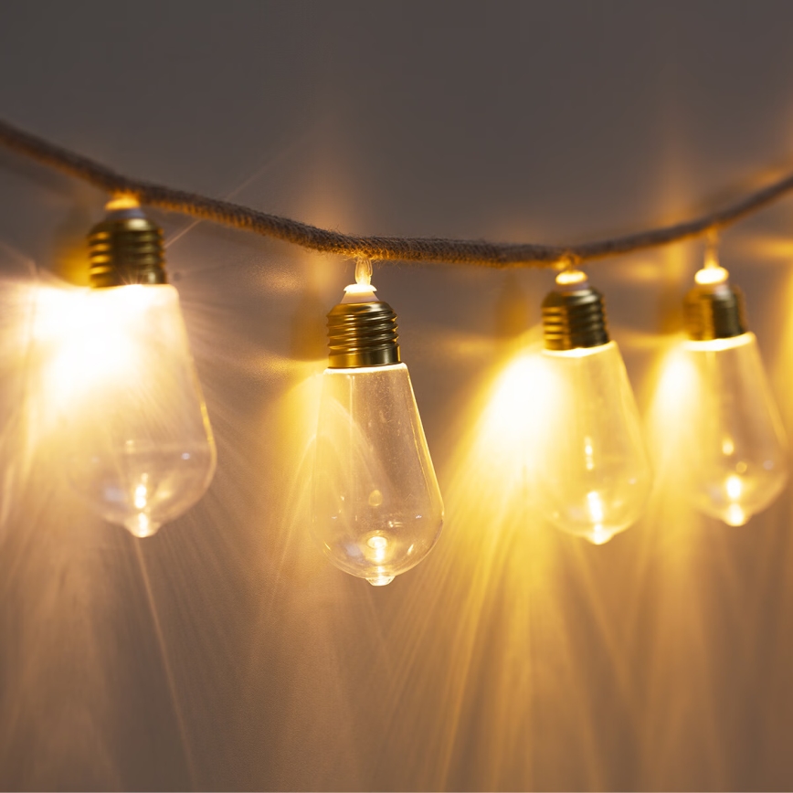 Atmosphera - Διακοσμητική σειρά LED GIRLANDA 10xLED/2xAA 1,65μm ζεστό λευκό
