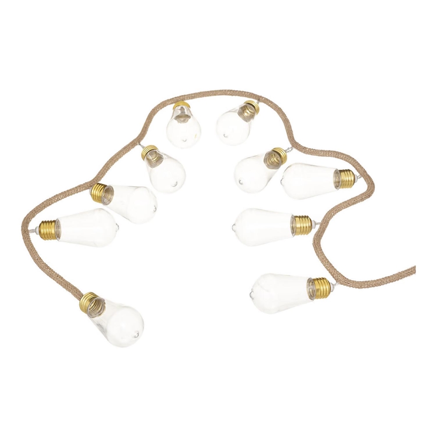 Atmosphera - Διακοσμητική σειρά LED GIRLANDA 10xLED/2xAA 1,65μm ζεστό λευκό