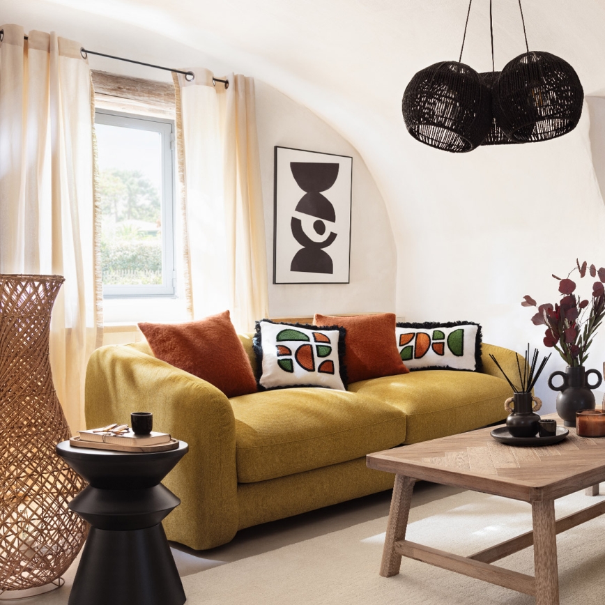 Atmosphera - Επιδαπέδιο φωτιστικό ELOISE 1xE27/40W/230V rattan