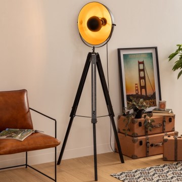Atmosphera - Επιδαπέδιο φωτιστικό LAHTI 1xE27/25W/230V paulownia