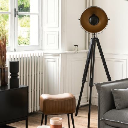 Atmosphera - Επιδαπέδιο φωτιστικό LAHTI 1xE27/25W/230V paulownia