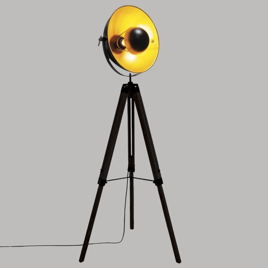 Atmosphera - Επιδαπέδιο φωτιστικό LAHTI 1xE27/25W/230V paulownia