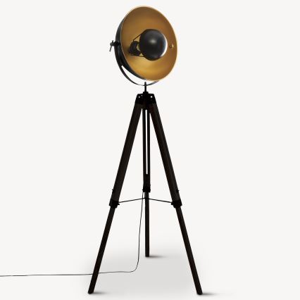Atmosphera - Επιδαπέδιο φωτιστικό LAHTI 1xE27/25W/230V paulownia