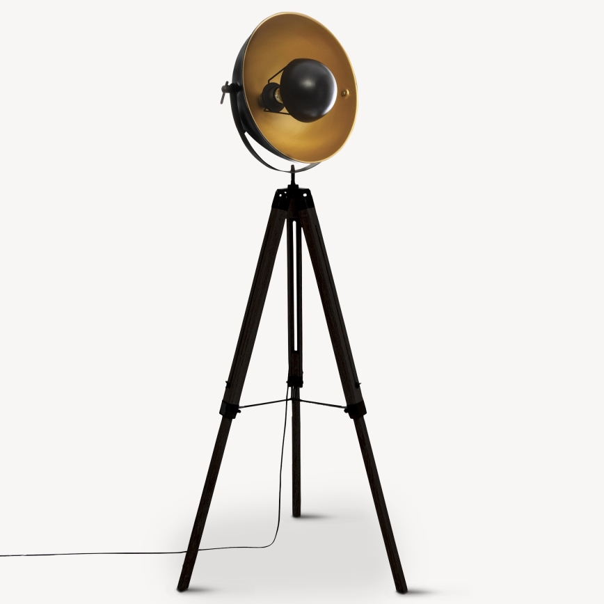 Atmosphera - Επιδαπέδιο φωτιστικό LAHTI 1xE27/25W/230V paulownia