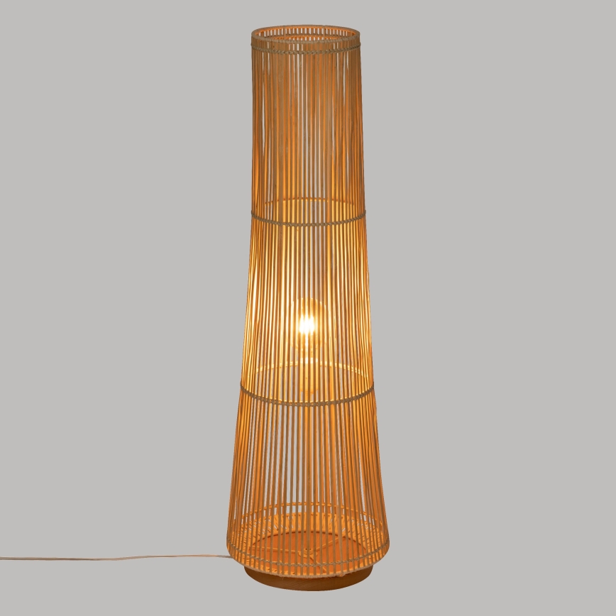 Atmosphera - Επιδαπέδιο φωτιστικό MAHE 1xE27/40W/230V μπαμπού