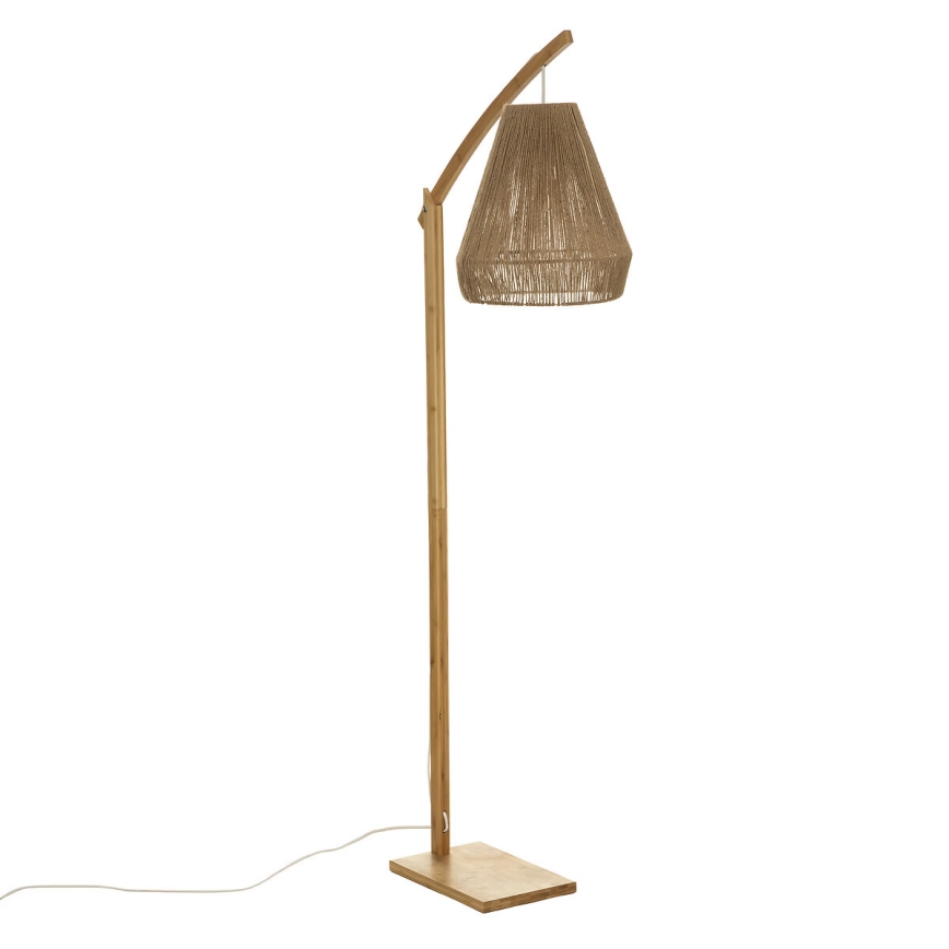 Atmosphera - Επιδαπέδιο φωτιστικό PALM 1xE27/60W/230V μπαμπού/κάνναβη