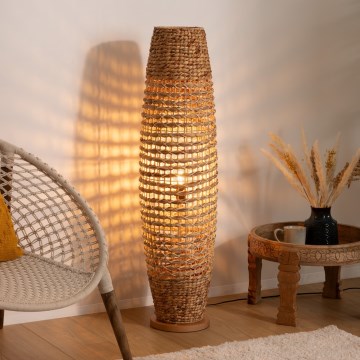 Atmosphera - Επιδαπέδιο φωτιστικό SAND 1xE27/40W/230V οξιά/υάκινθος
