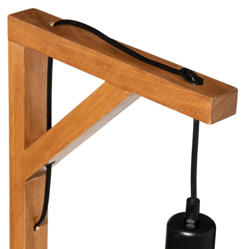 Atmosphera - Επιδαπέδιο φωτιστικό WILD 1xE27/25W/230V πεύκο