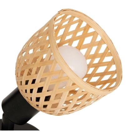 Atmosphera - Επιτοίχιο φωτιστικό σποτ LIO 1xE27/25W/230V μπαμπού