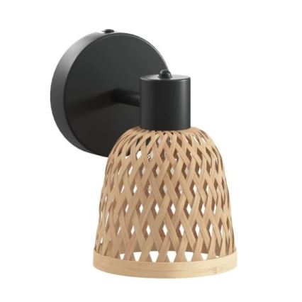 Atmosphera - Επιτοίχιο φωτιστικό σποτ LIO 1xE27/25W/230V μπαμπού