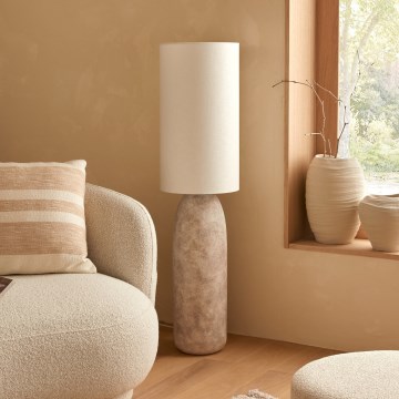 Atmosphera - Επιτραπέζια λάμπα KEYAH 1xE27/40W/230V γκρι
