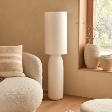 Atmosphera - Επιτραπέζια λάμπα KEYAH 1xE27/40W/230V λευκή