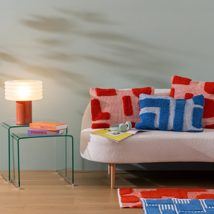 Atmosphera - Επιτραπέζιο φωτιστικό ASTI 1xE27/60W/230V τούβλο