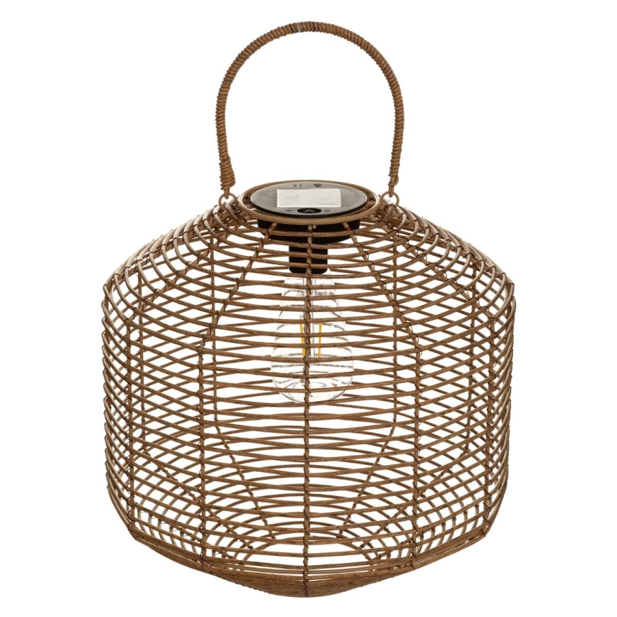 Atmosphera - Ηλιακή λάμπα LED CUBA LED/1,2V 800 mAh IP44 rattan