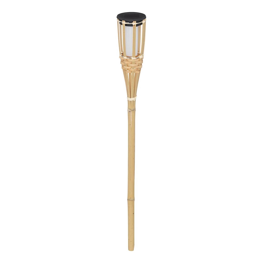 Atmosphera - Ηλιακή λάμπα LED MACEO LED/1,2V 300 mAh IP44 μπαμπού