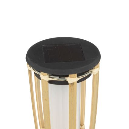 Atmosphera - Ηλιακή λάμπα LED MACEO LED/1,2V 300 mAh IP44 μπαμπού