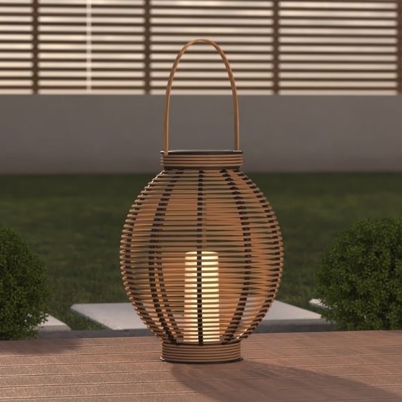 Atmosphera - Ηλιακό χάρτινο φαναράκι LED TANY LED/1,2V 800 mAh IP44
