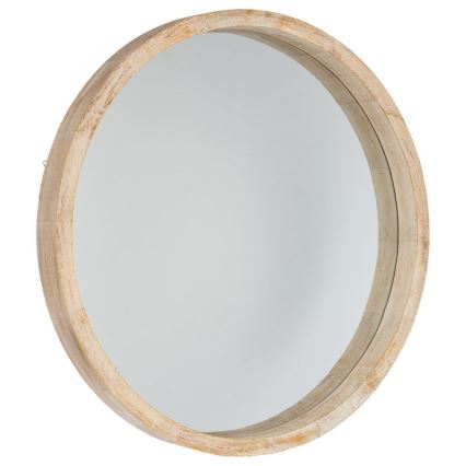 Atmosphera - Καθρέφτης τοίχου OLAV διάμετρος 52 cm paulownia