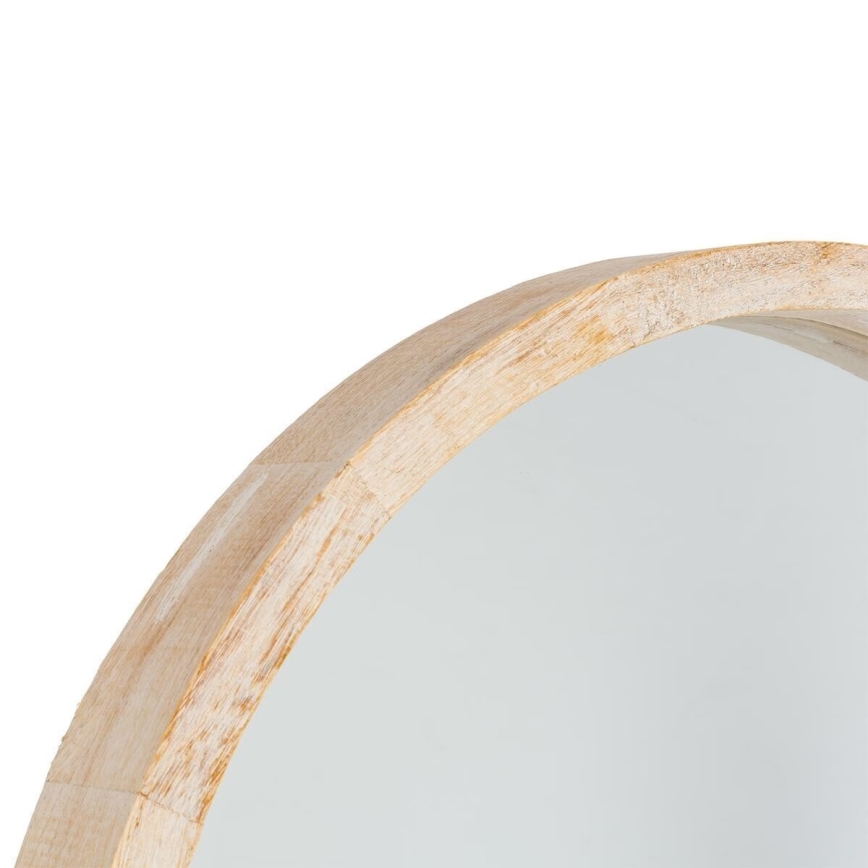 Atmosphera - Καθρέφτης τοίχου OLAV διάμετρος 52 cm paulownia