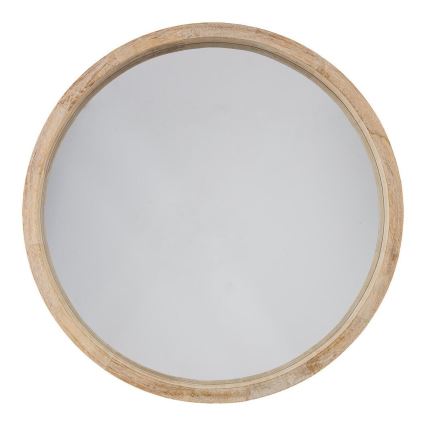 Atmosphera - Καθρέφτης τοίχου OLAV διάμετρος 52 cm paulownia