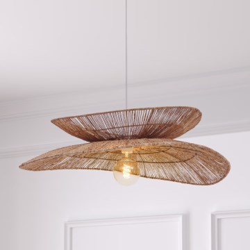 Atmosphera - Κρεμαστό φωτιστικό οροφής ALARA 1xE27/40W/230V γιούτα