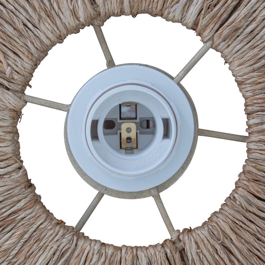 Atmosphera - Κρεμαστό φωτιστικό οροφής ALARA 1xE27/40W/230V γιούτα