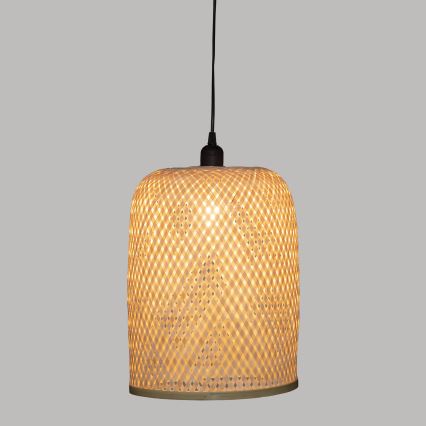 Atmosphera - Κρεμαστό φωτιστικό οροφής ALI 1xE27/40W/230V μπαμπού