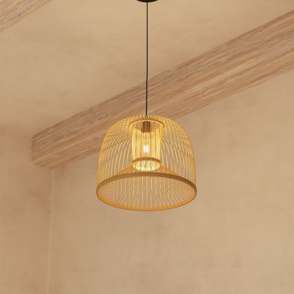Atmosphera - Κρεμαστό φωτιστικό οροφής AMY 1xE27/40W/230V μπαμπού