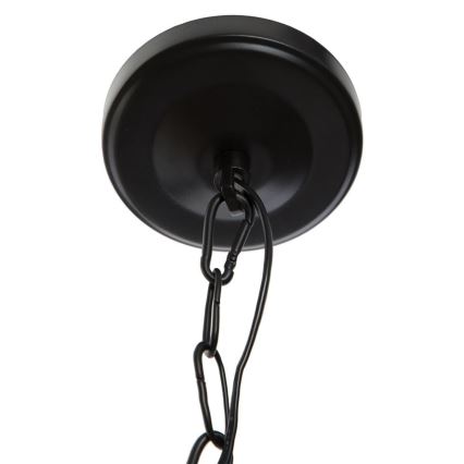 Atmosphera - Κρεμαστό φωτιστικό οροφής BASALT 1xE27/25W/230V μαύρο
