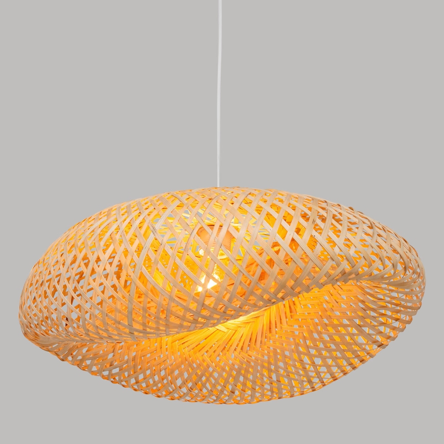 Atmosphera - Κρεμαστό φωτιστικό οροφής BEDDY 1xE27/40W/230V μπαμπού